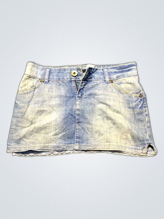 Light Blue Denim Skirt