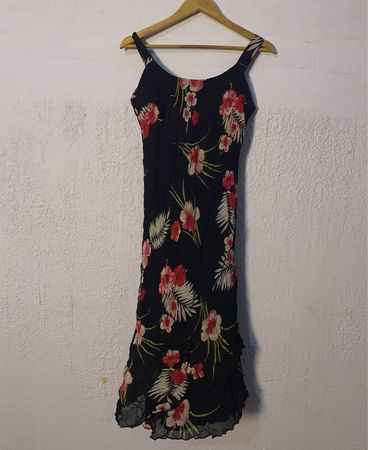 Black Floral Dress