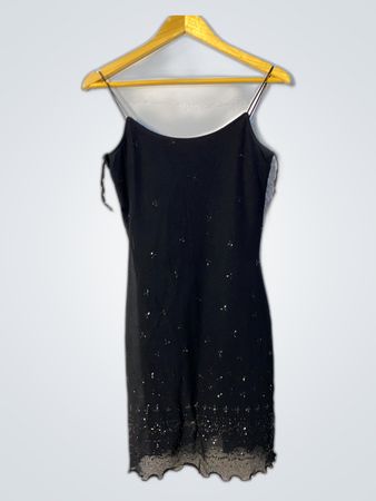 Black Sheer Dress