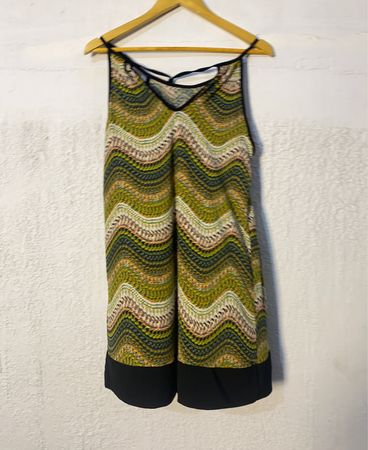 Green Patterned Dress