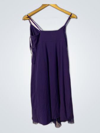 Purple Spaghetti Strap Dress