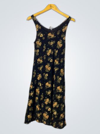 Black Floral Dress