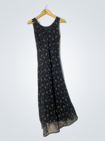 Black Floral Dress