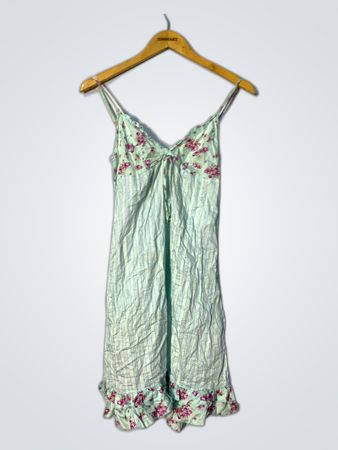 Green Floral Dress