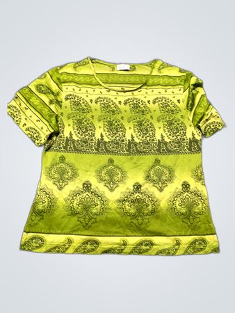Green Patterned T-Shirt