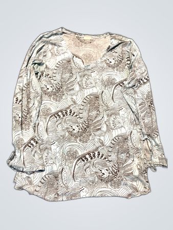 Blouse with Paisley Pattern
