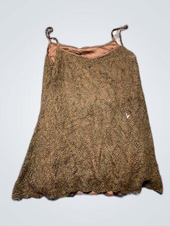 Brown Lace Camisole