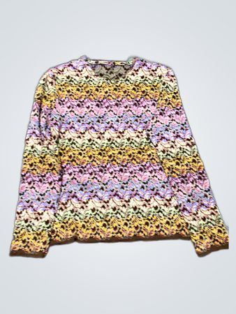Multicolored Knit Sweater