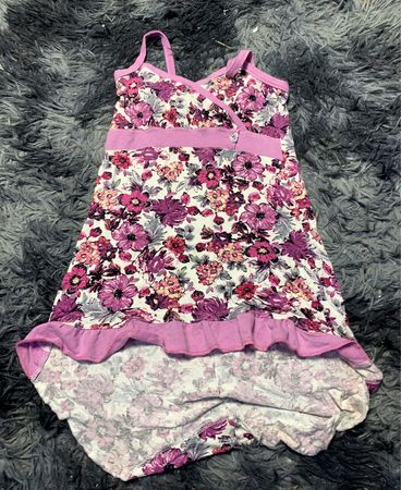 Pink Floral Dress