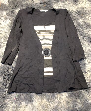 Black Long Sleeve Top