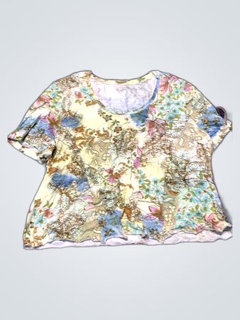 Floral Short Sleeve Top
