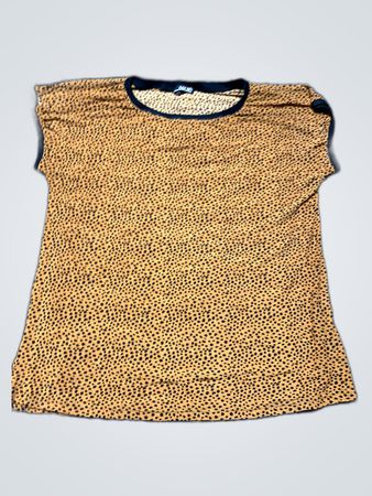 norah Spotted Sleeveless Top