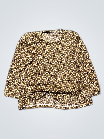 Brown Patterned Skirt