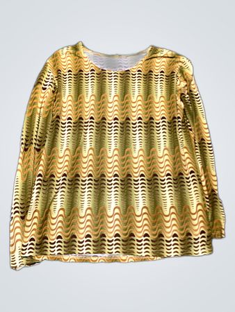 Blouse with Chevron Pattern
