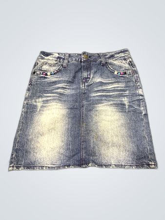 Blue Denim Skirt