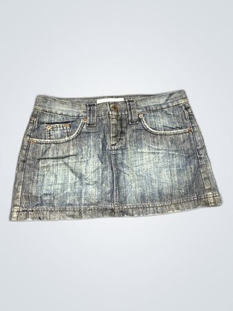 Blue Denim Skirt