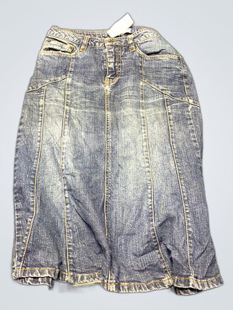 Blue Denim Skirt