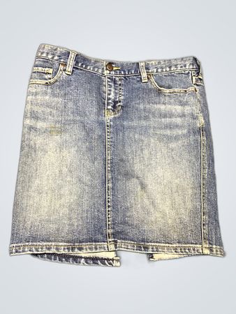 Blue Denim Skirt