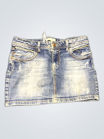 Blue Denim Skirt