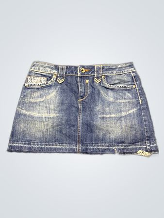 Blue Denim Skirt