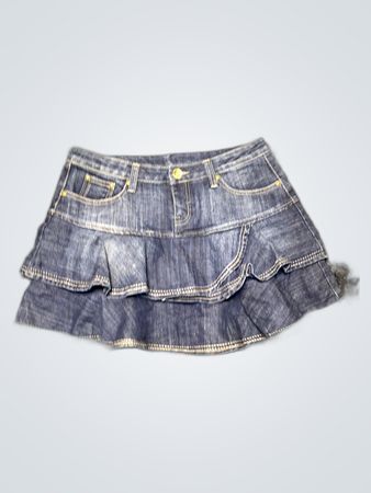 Blue Denim Skirt