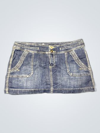 Blue Denim Skirt