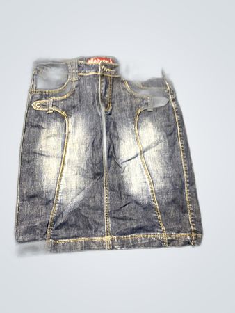 Denim Skirt and Shorts