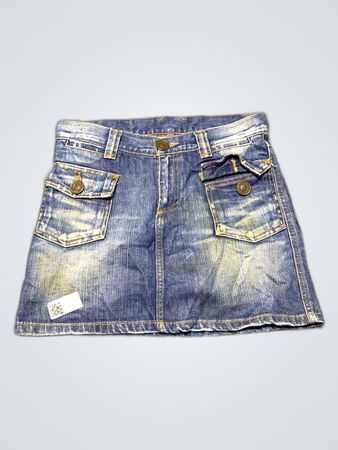 Blue Denim Skirt