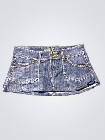Blue Denim Skirt