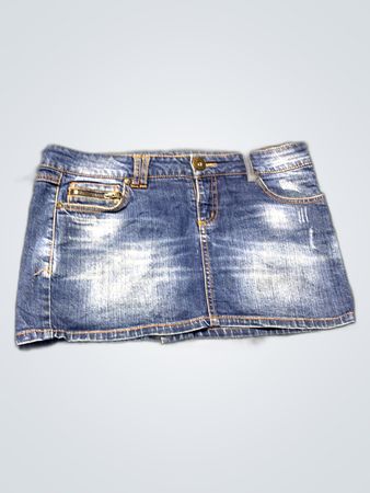 Blue Denim Skirt