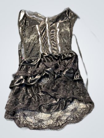 Unbranded Black Lace Babydoll Top