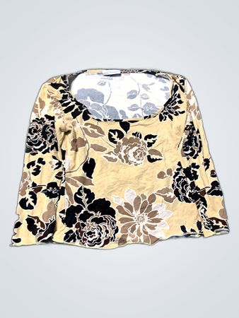 Floral Top and Skirt Set