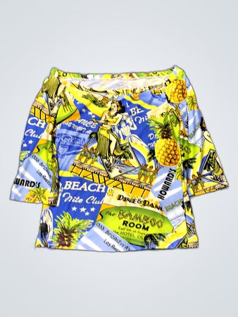Hawaiian-Print Shorts