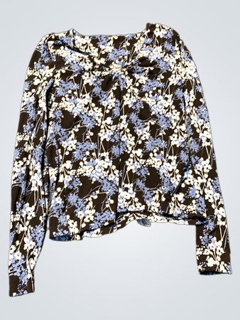Long-Sleeve Floral Shirt