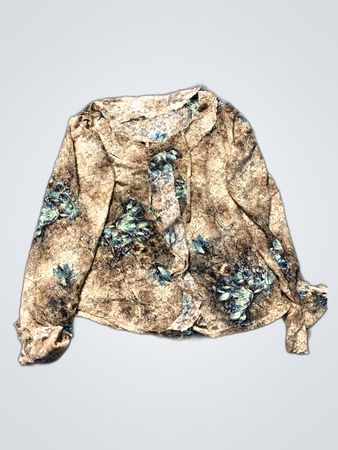 Blouse with Floral Pattern