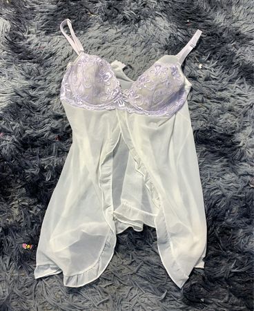 White Lace Chemise