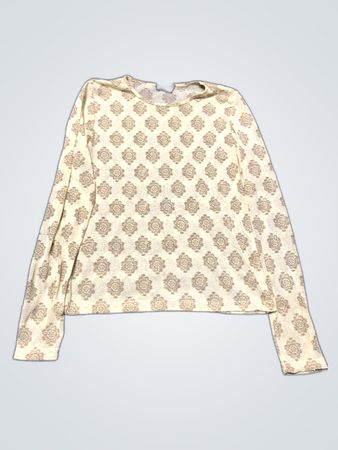 Long Sleeve Patterned Shirt