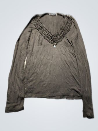 Black Long-Sleeve Top