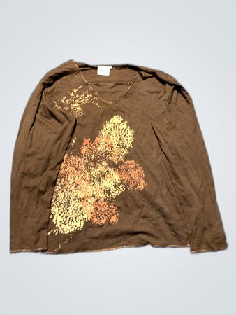 Carhartt Floral Print Long-Sleeve Top