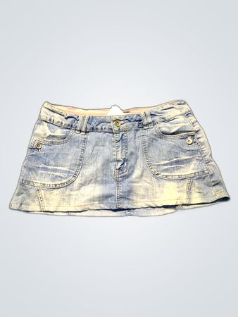 Blue Denim Skirt