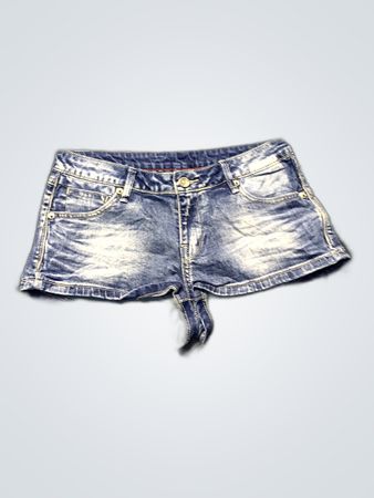 Blue Denim Shorts