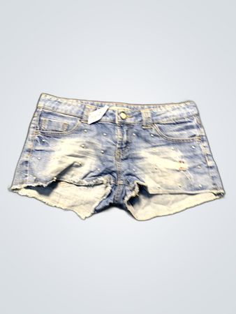 Blue Denim Shorts