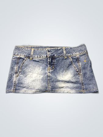 Unbranded Denim Mini Skirt
