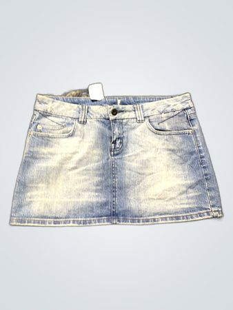 Light Blue Denim Skirt