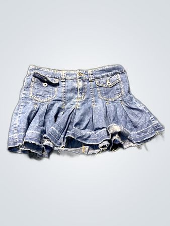 Blue Denim Skirt