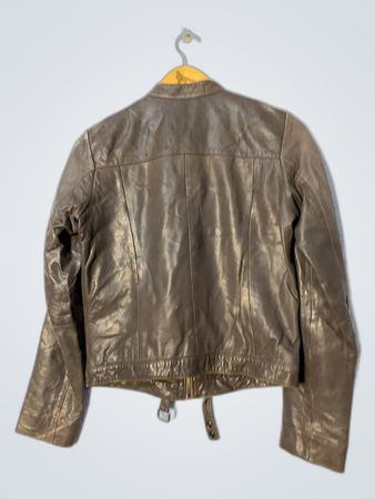Zara Leather Biker Jacket