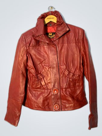 Proenza Schouler Red Leather Jacket