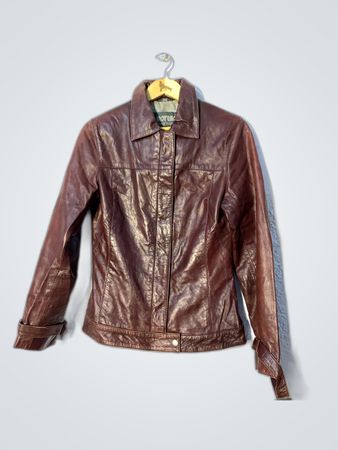 GAP Brown Leather Jacket