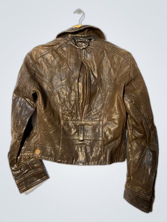 H&M Brown Leather Jacket