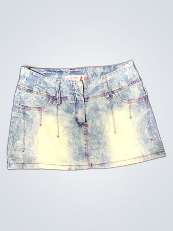K-Jeans Denim Mini Skirt